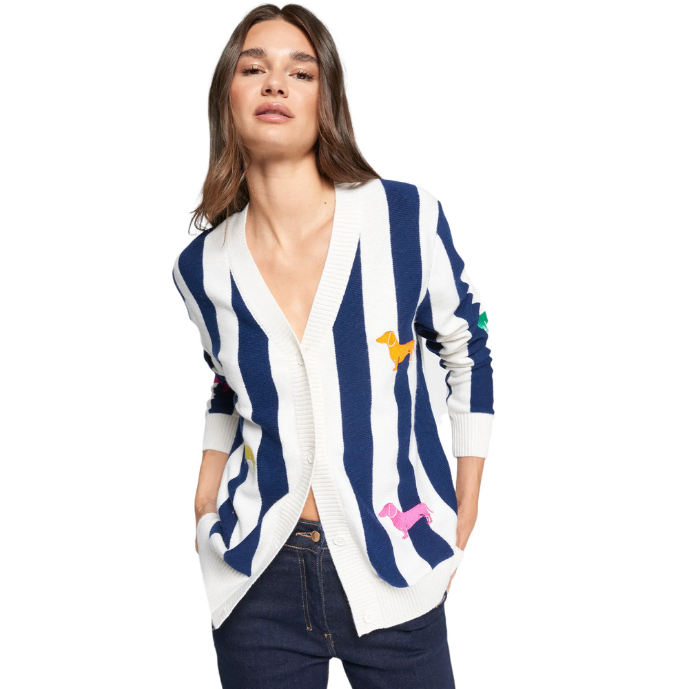 Cardi Alina Dachshund Cardigan - Vilagallo NWT